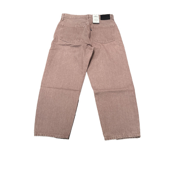 Levis Womens Sz 28 Lavender Crop Barrel Loose Fit Jeans Japan Made & Crafted NWT - Picture 1 of 7